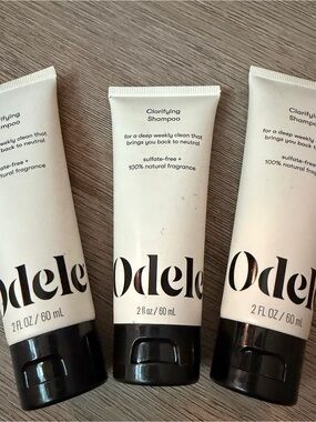 3 Pack Bundle Odele Clarifying Shampoo